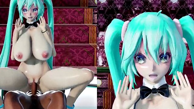 mmd r18 Lamb Miku sexy slut fuck 3d hentai ass fuck