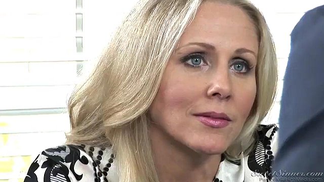 Melissa Monet sex in the office: Big Ass, Blowjob & Milf Porn