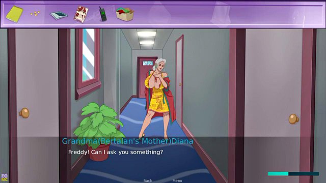 EroticGamesNC #11: Cougar Landlady bojuje s pračkou a pomáhá chlapovi kil