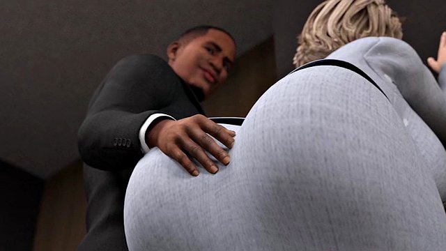 BBC boss whips his BIG ASS trans secretary