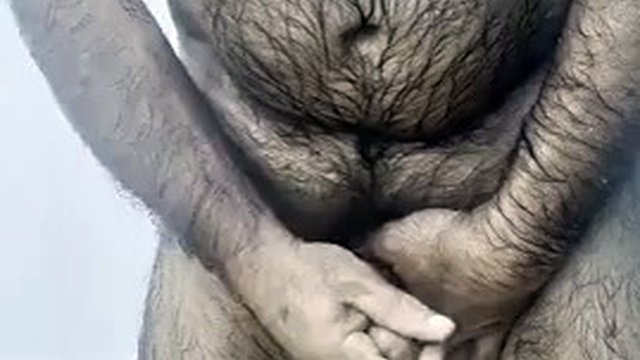 The exhibitionist in me, naked on the street, stroking in the shower