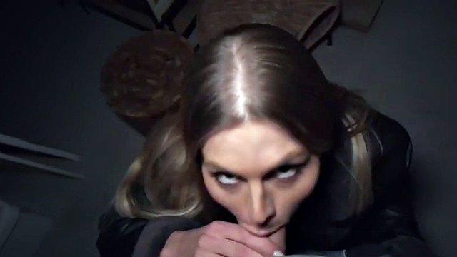 Public babe picked up and paid by sex agent in POV