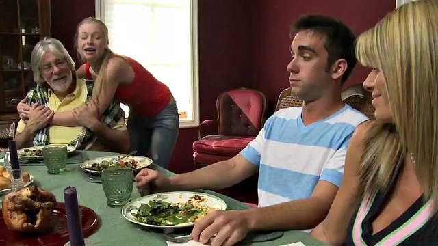 doggystyled trio milf cumswaps with stepteen