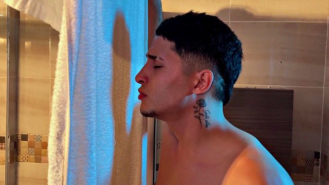 Sarah Black Latina Milf Shower BJ