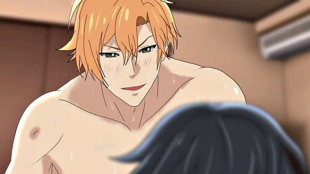 Sasaki and Miyano - Suck my femboy boyfriend's ass - Bara Yaoi