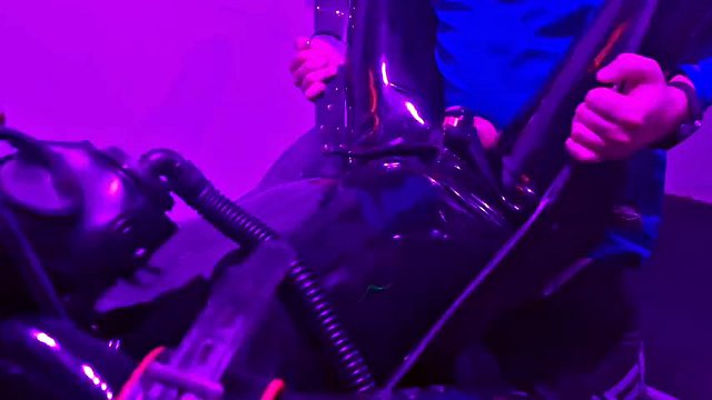 2-4-1 Rubber Gimp VR CBT Electro and fuck marathon