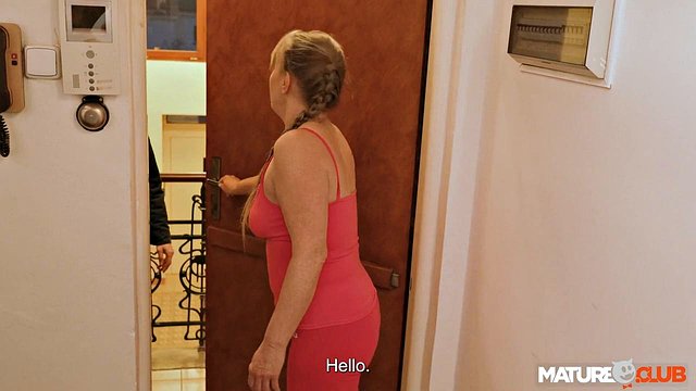 Filthy GILF in Pink Boots Craves Big-Cock Hardcore