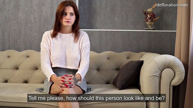 Big tits virgin teen Galinka Nagymellu casting