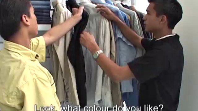 A chance encounter at a clothing store brings these two Latino twinks together for an afternoon romp in the office. Xavier and Santiago can't wait to get into each other's pants and soon find themselves naked on the floor sucking a big uncut cock.
