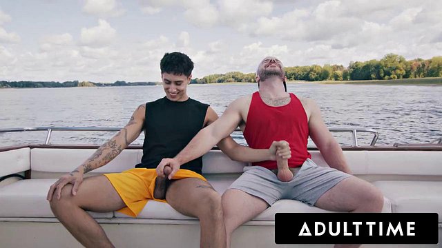 Straight Buddies Marcus McNeil and Angel Elias Transform Disastrous Boat Trip into Rough Outdoor Hardcore