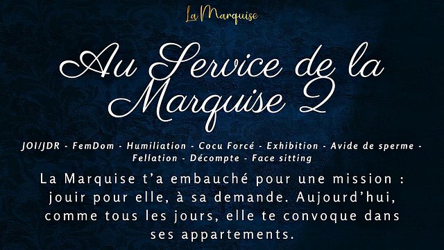 [French Audio Porn] Empty your balls for your mistress
