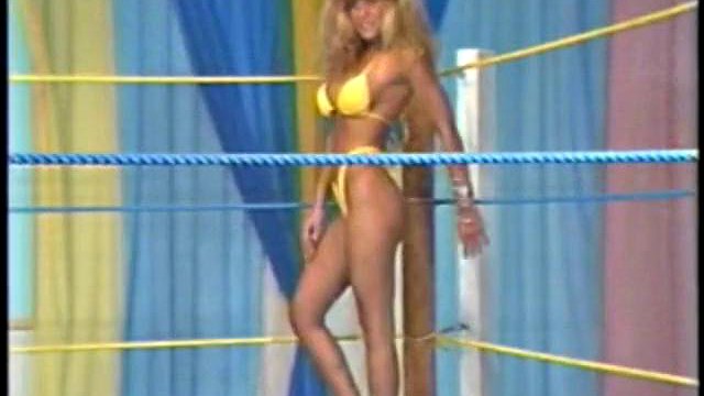 bikini ring wrestling