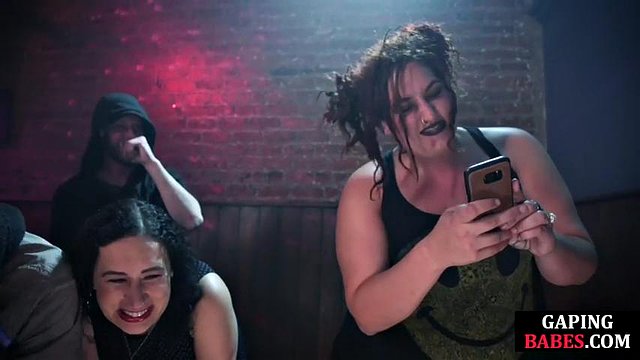 Horny lesbian assfingered by her GF