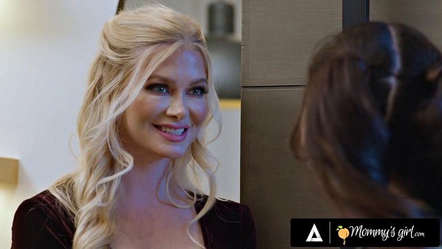 Teen Demi Hawks Petite Frame Faces Stacked Chloe Surreal and Busty Serene Siren for Stepmom