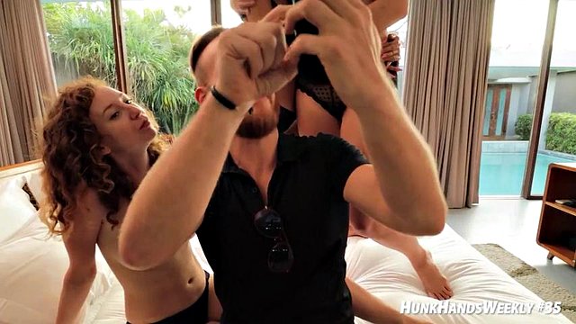 Big Ass Step Mommy Gives Handjob Hot Hot Dad s Friend 003: Blowjob, Doggy & Licking Porn