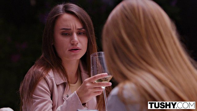 TUSHY Gorgeous Brunettes Seduce Professor In Anal Threesome - Lana Roy