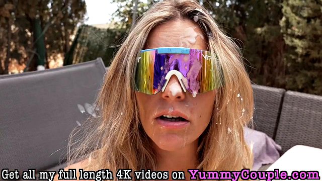 Lilly Swallows Big Cock Loads in Cumshot Comp with Nice Tits