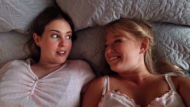 Ersties - Best friends exchange sexy gifts before using them for lesbian sex