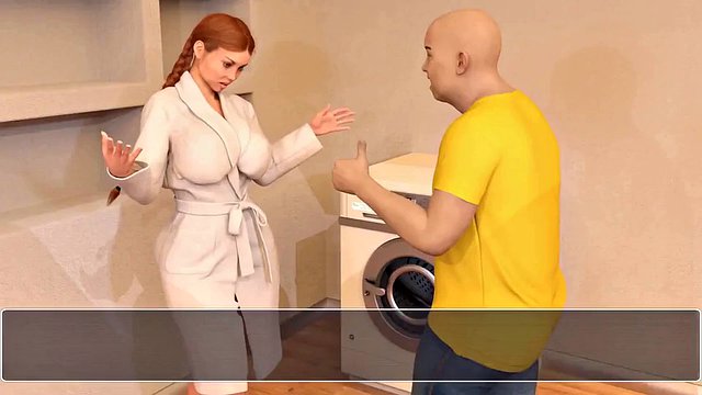 Laura Lustful Secrets: Cheating wife fucked and filled with cum by a big cock while her cuckold husband is in the other room - Ep.65
