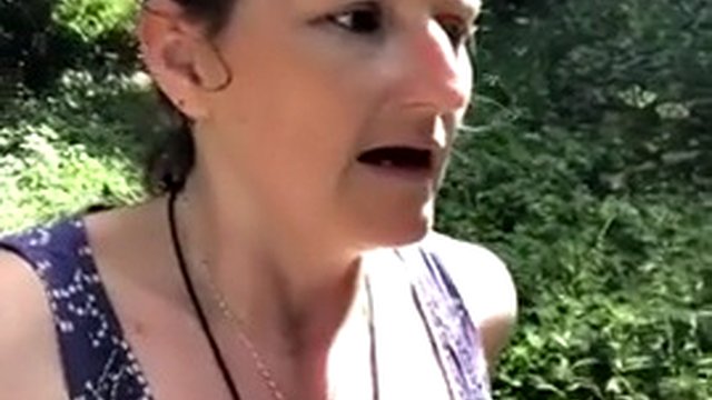The best smell in the world! Sniffing my fingers as I walk commando in a short dress through the woods