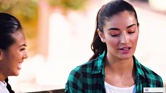 Emily Willis and Ember Snow's Lesbian Library Licking