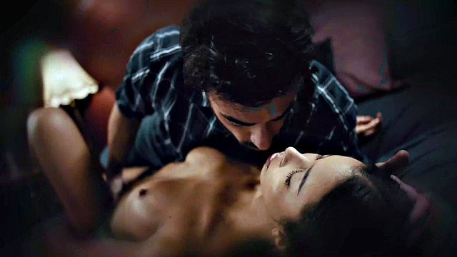 Little Puck and Lia Lin's Big-Tits Cumflation in Monster Dick Bondage