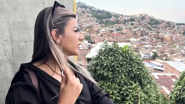 Fucking and sucking cock outdoors to my stepbrother's best friend while we ride the cable car in my town! Naty Delgado and Brian Evans