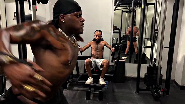 Brazilian Bareback Gym Orgy