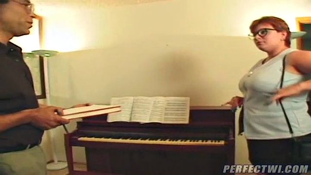 bbw piano teacher: Big Tits, Big Ass & Blowjob Porn