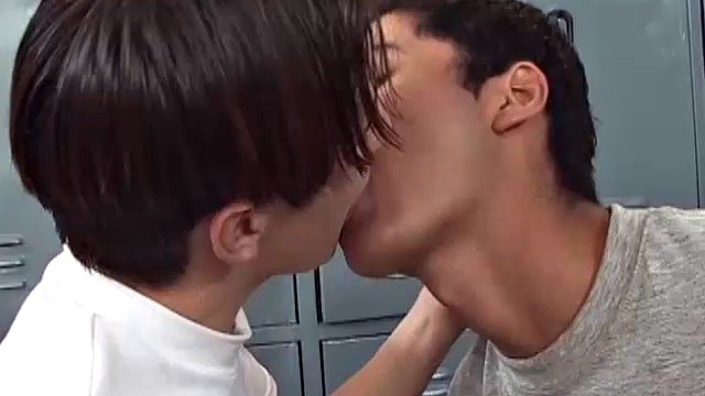 Latin boys Mario and Alfredo are sitting on a bench in the locker room and the seduction is in progress. Mario wants to fuck right there and Alfredo is powerless to resist. Before the two get completely naked, they exchange blowjobs.