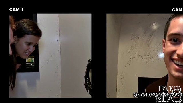 Real str8 dude has no idea he gets gay BJ in gloryhole