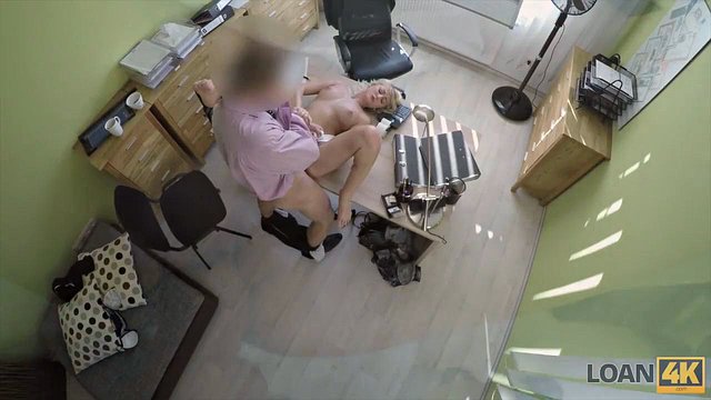 Sneaky Agent Hides Blonde Hardcore Pounding Secretly
