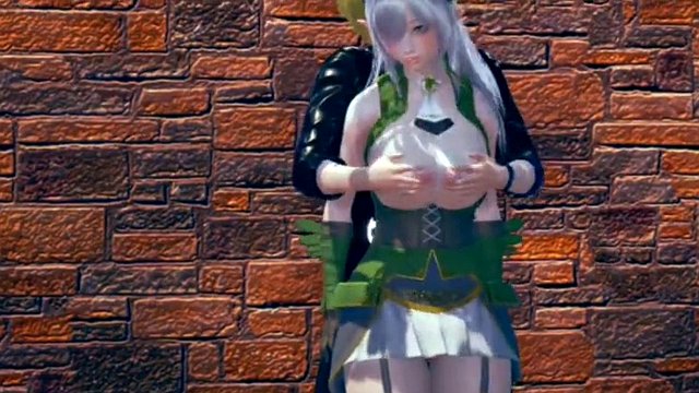 3D Hentai - Fucking with the fairy in the garden. Ep 02