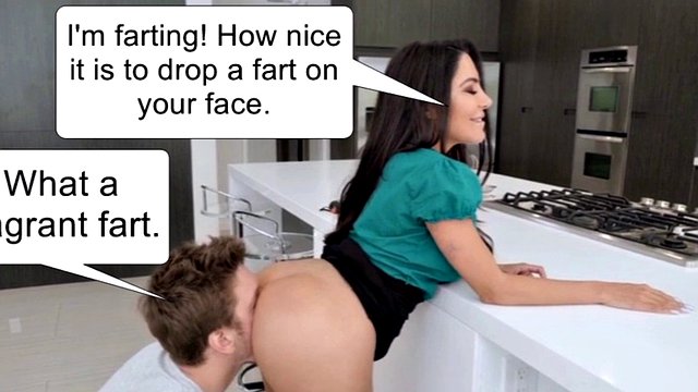 Erotic comics - fart in the face and in the mouth - Selma
