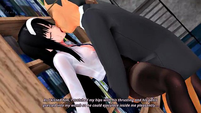 Hot student fucked in the library