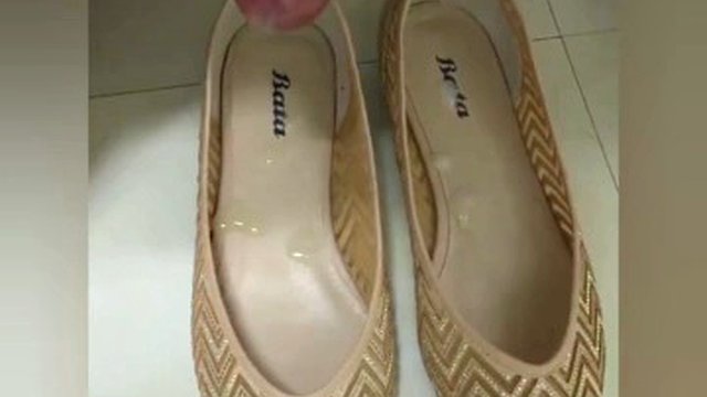 cum on shoes