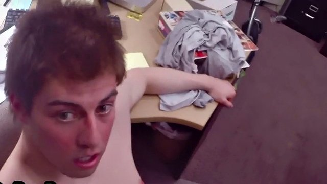 Fooled straight cocksucked by shop owner