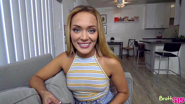 Følg Step Sis for sexy bilder: Blowjob, Doggy & Cowgirl Porno