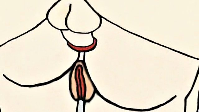 Fantasie del cazzo sulla nonna! Cartone animato porno