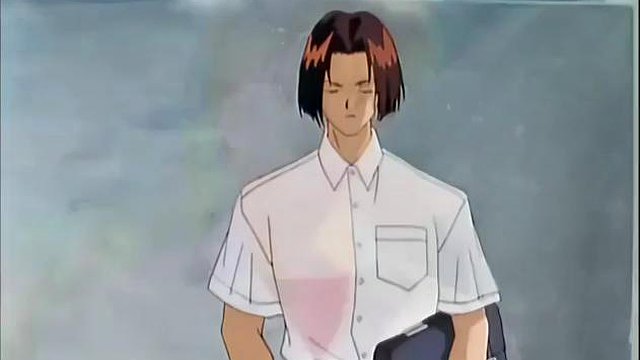 Busty anime teen screams as she drips cum
