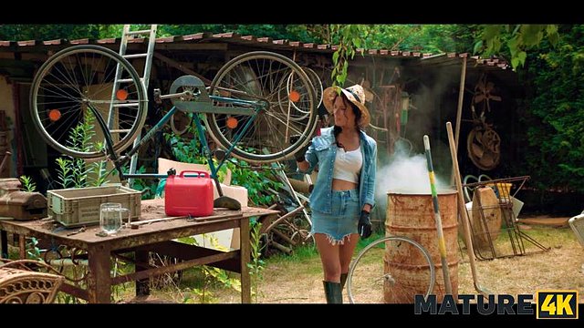 MATURE4K. Mature Czech is having fun outdoors ft. Nico Vegas & Candy Rose: Blowjob, Milf & Hardcore Porn