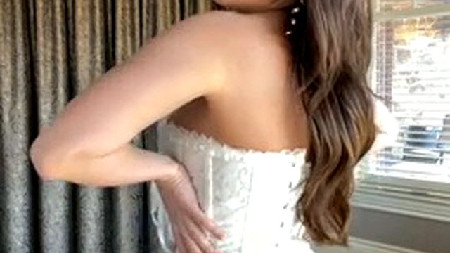 ckVID97 White Corset
