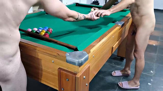 CarmonaOficial and OPaidoCarmona Bareback Naked Billiards