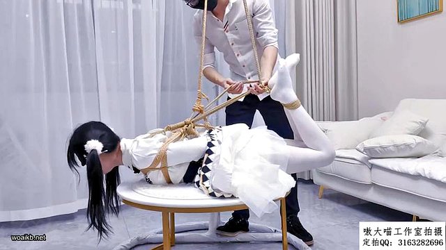 chinese bondage: Babe, Asian & Toy Porn