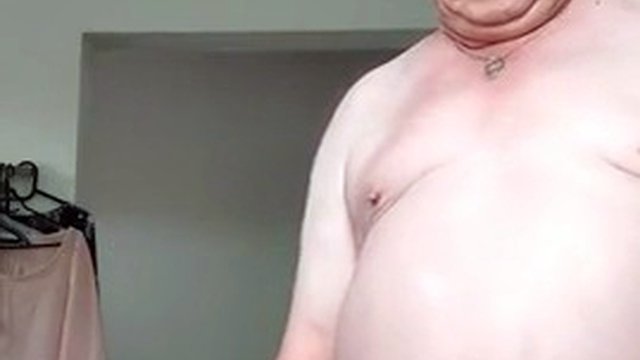 Shave cock and tits, jerk off and fart
