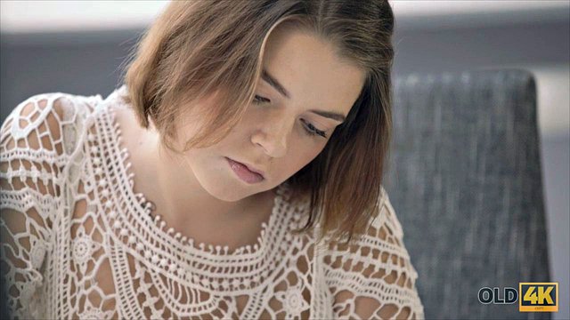 Big-boobied Teen Moans During Nice Sex With Handsome Daddy