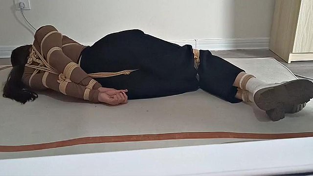 chinese bondage in white socks