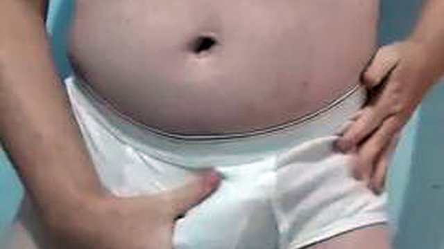 Prendendo in giro e masturbandosi nel mio sexy frutto vintage del telaio di Whities (con audio)