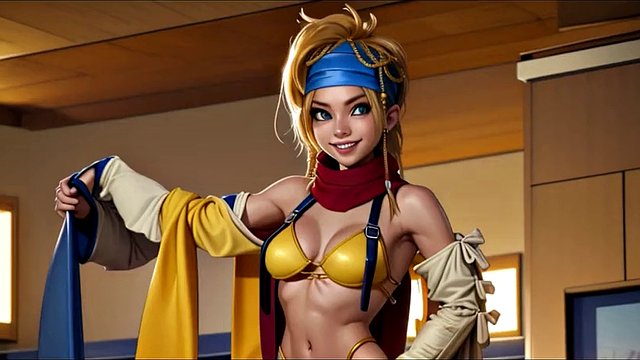 L'IA a créé Rikku de Final Fantasy X