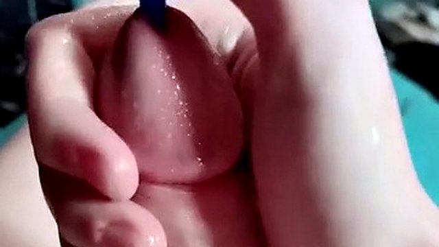Deep sound session makes my throbbing cock drip and cum hard Jessica Bloom